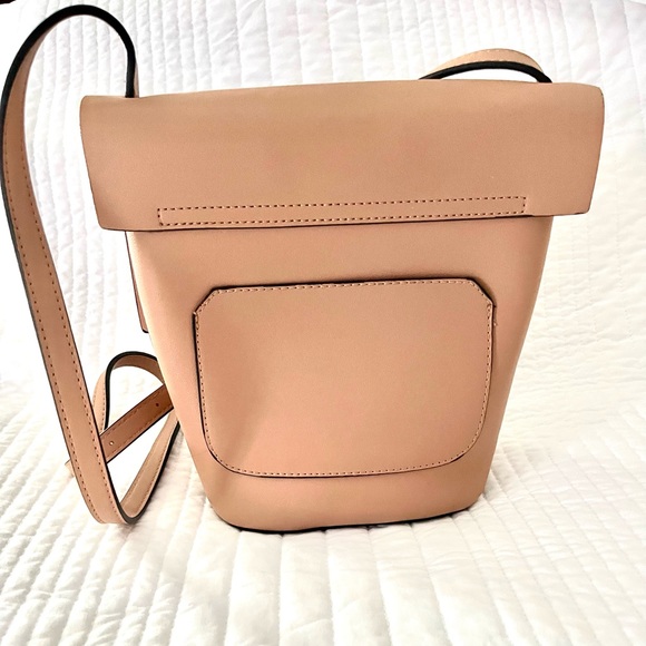 Expressions NYC purse, light tan, gently used. - Picture 3 of 6